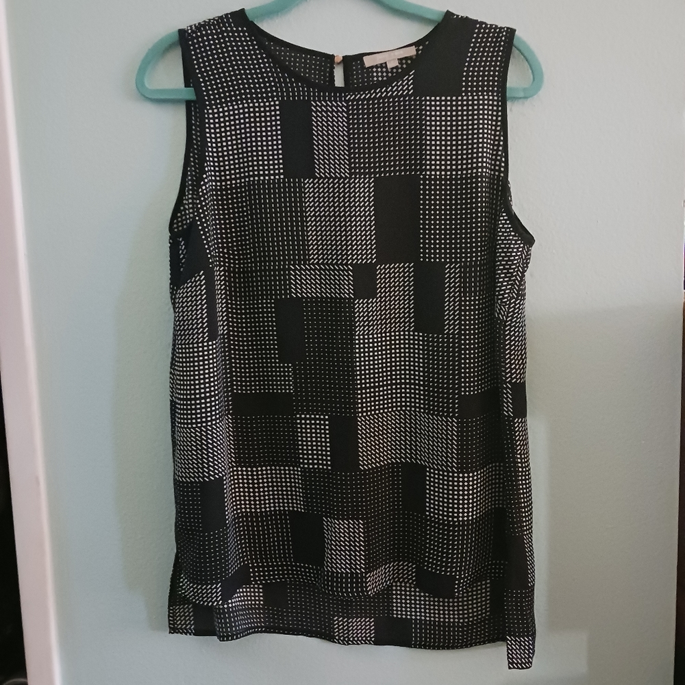 Joan Vass Size M Sleeveless Blouse
